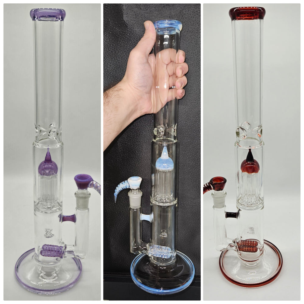 Dual Gridline to 8 arm 2kglassart Tubes