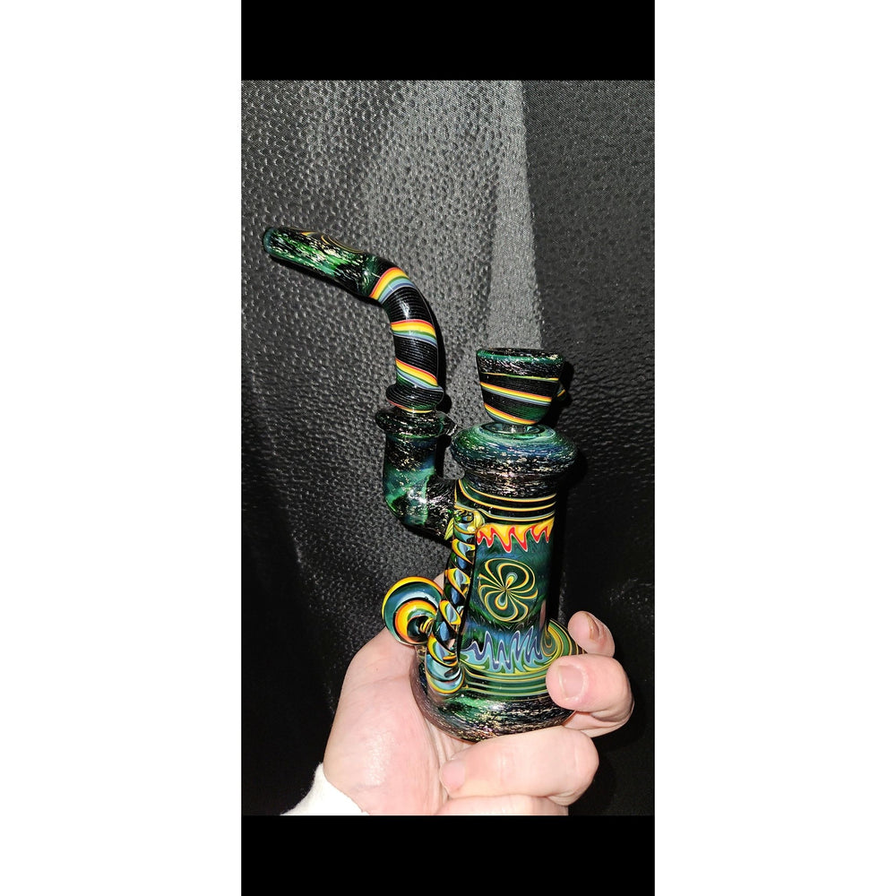 Dichro Dewer Bubbler by Mattybglass