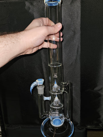 Treecycler Tubes by 2kglassart