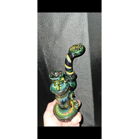 Dichro Dewer Bubbler by Mattybglass