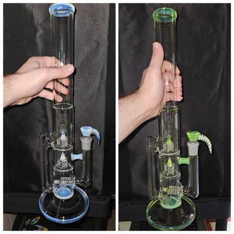 Treecycler Tubes by 2kglassart