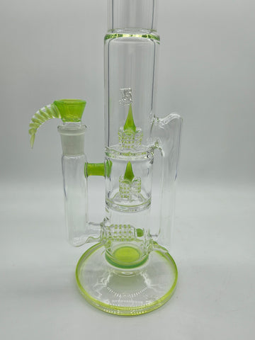 Treecycler Tubes by 2kglassart